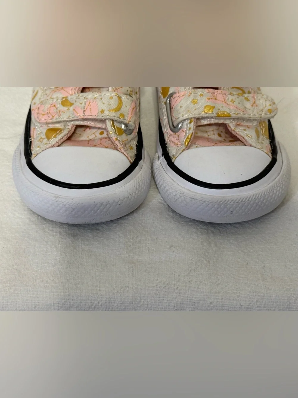 Converse Baby Girl’s 3 Chuck Taylor All-Star Constellations Celestial Sneakers